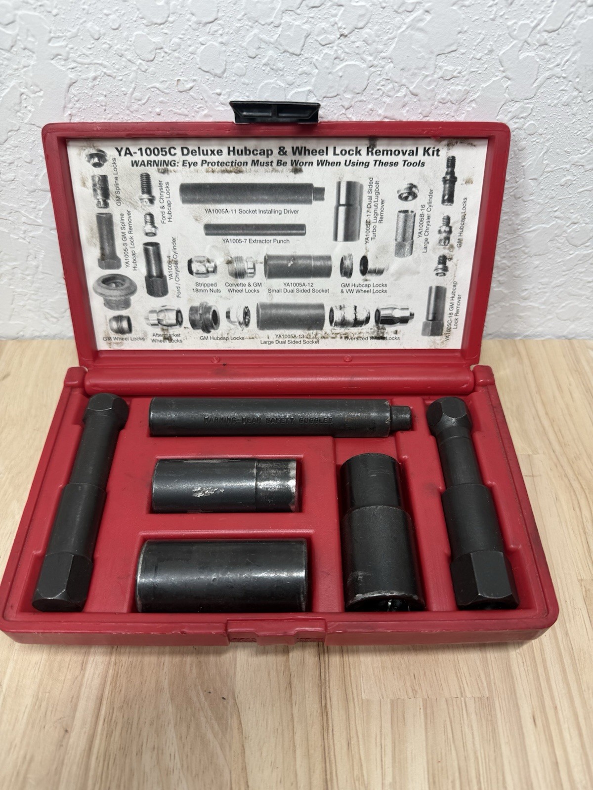 Blue Point Deluxe Hubcap Removal Tool YA1005C.