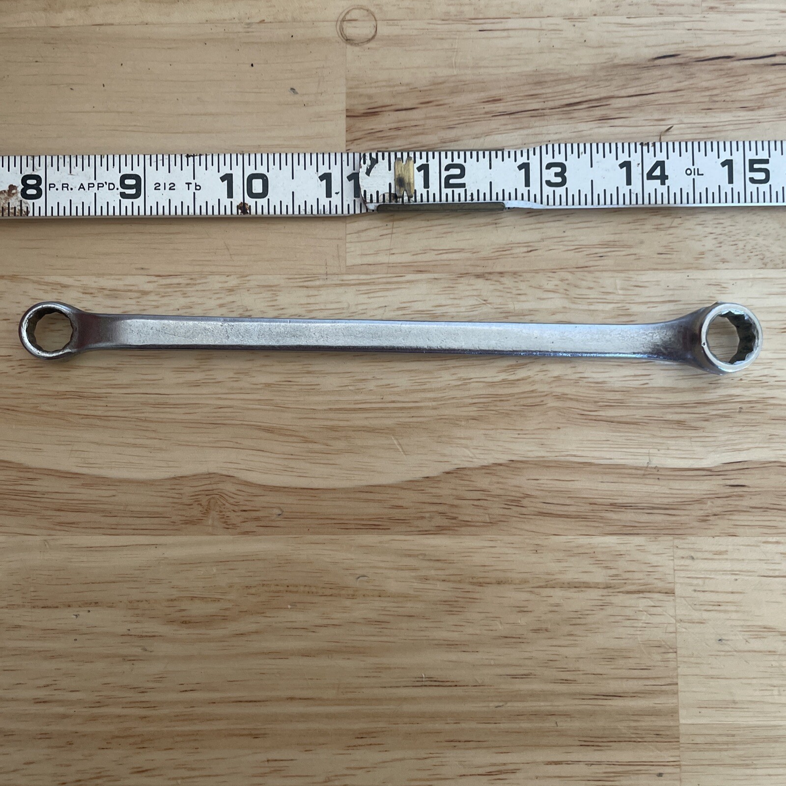 Vintage Penens Challenger 3/8” X 7/16” 12 Point Box End Wrench 6414 Alloy USA