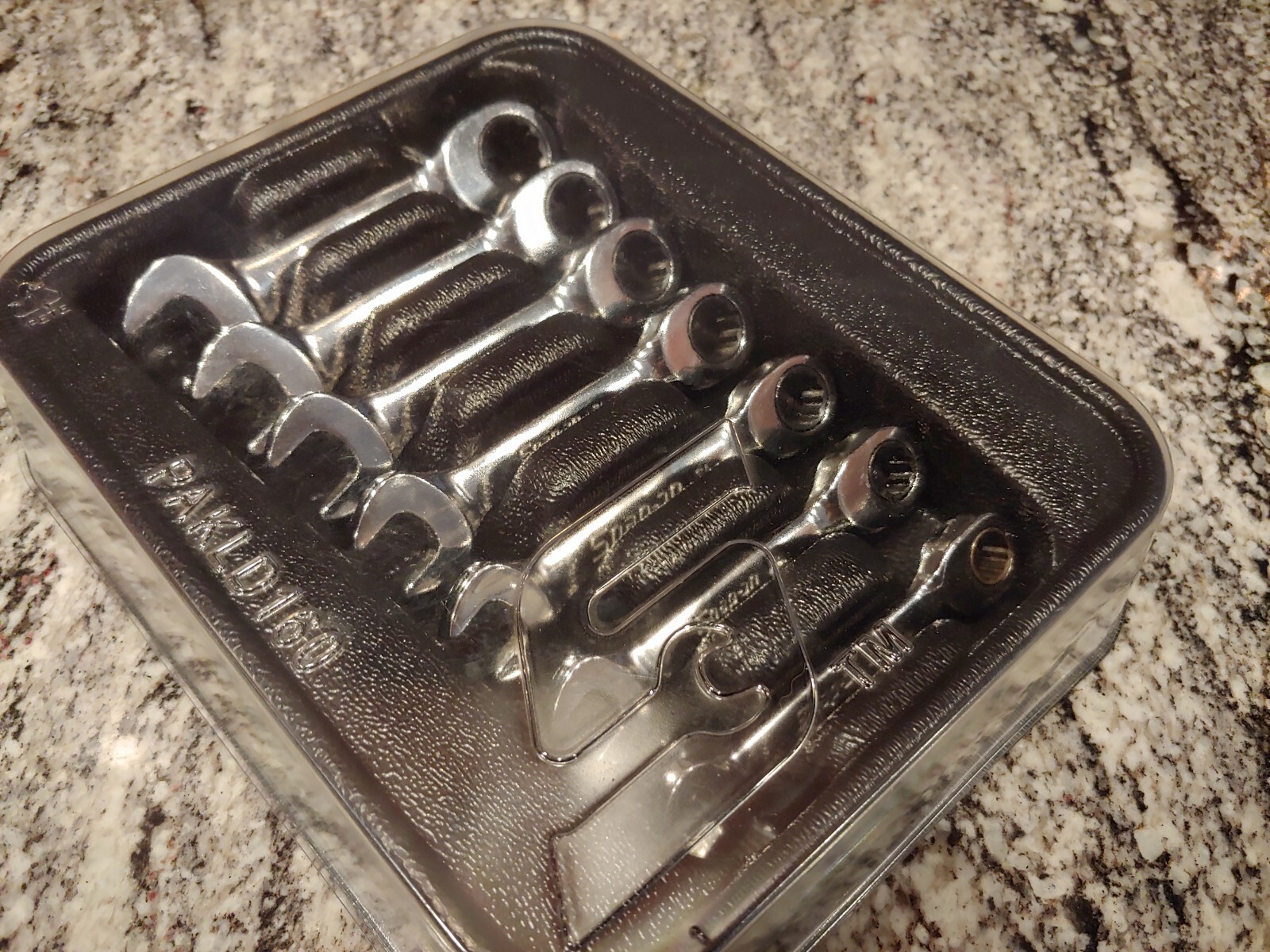 Snapon Tools 7 pc 12-Point Metric Flank Drive 0° Offset Short Ratcheting…