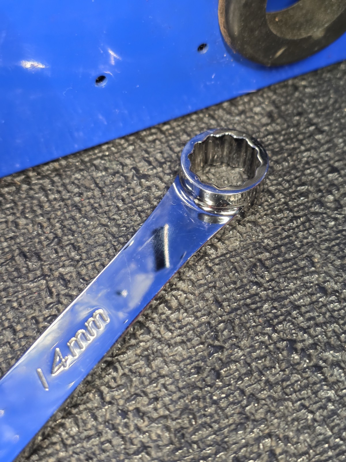Genius Tools 781214L 12mm x 14mm Extra Long 12-Point Metric Box End Wrench