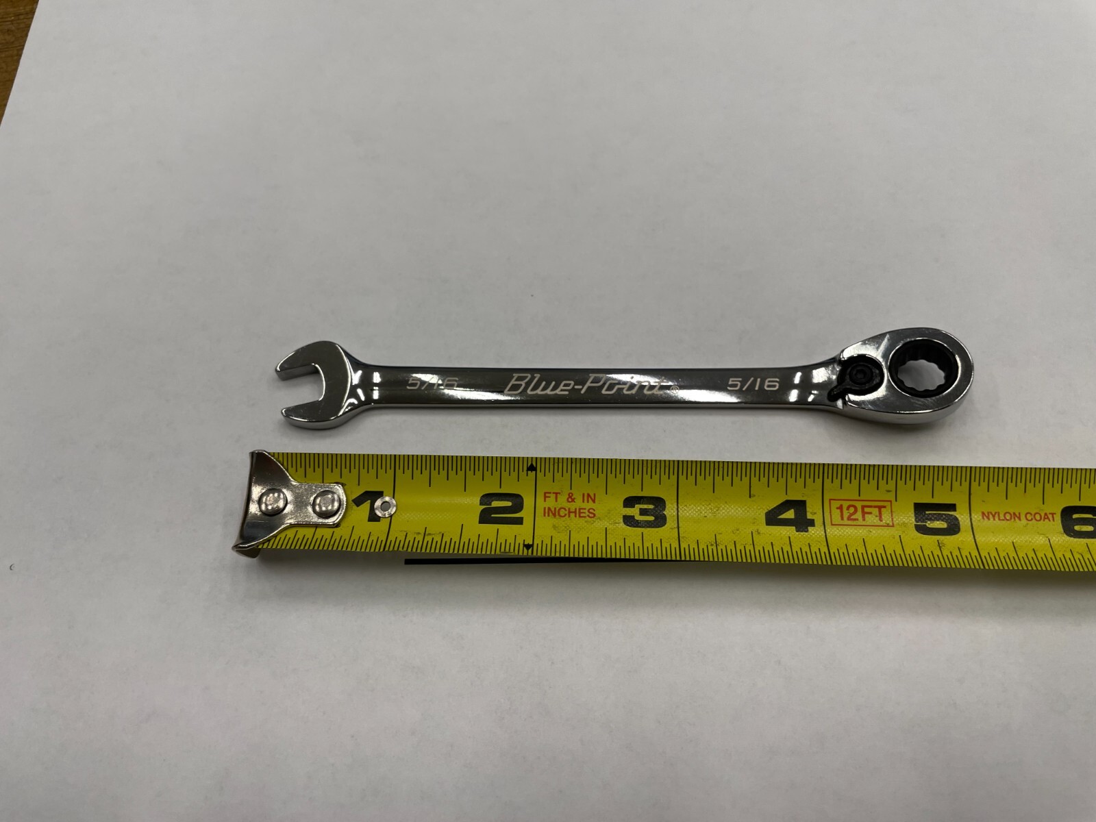 Blue-Point Tools NEW 5/16″ SAE 12 Point Reversible Ratcheting Wrench BOER10