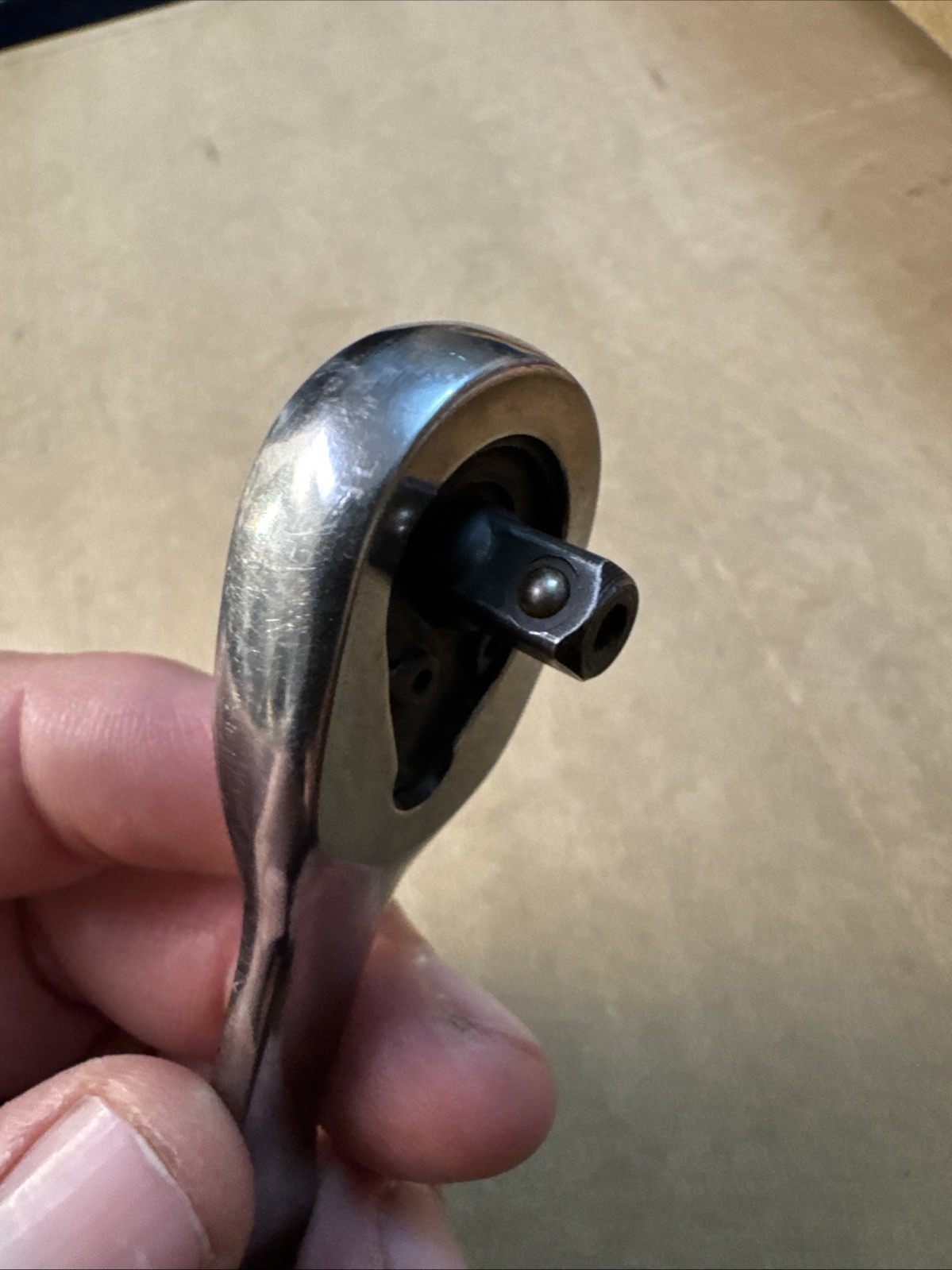 Craftsman 1/4″ 72 Tooth Ratchet – Quick Release – Polished Chrome CMMT81747
