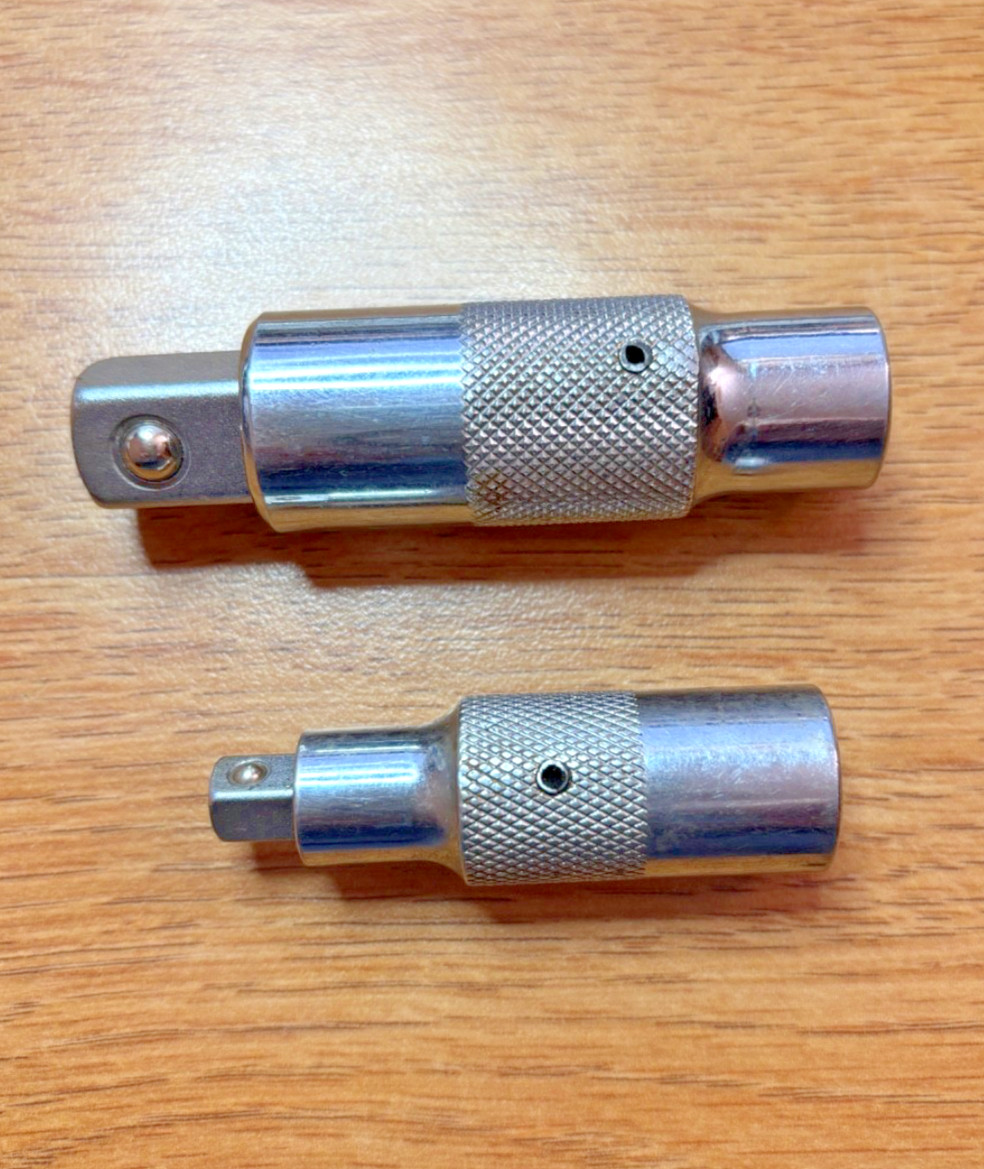 Cal-Van Tools 489 3/8″ Drv to 1/2″ & 488 3/8″ Drv Twin Spin Drive Converter Set