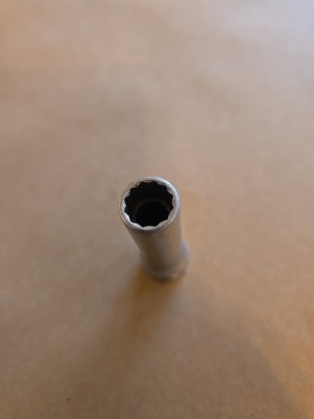 Snap On 3/8″ Drive 3/8″ 12PT SAE Deep Chrome Socket USA SF121