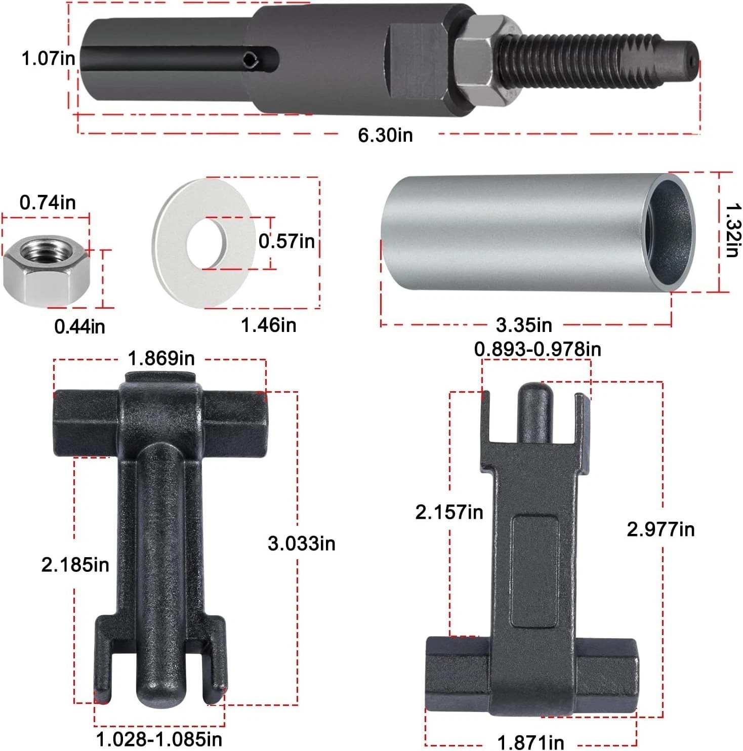 Durable Injector Removal Tools for GM 6.6L Duramax – Easy Maintenance Solution