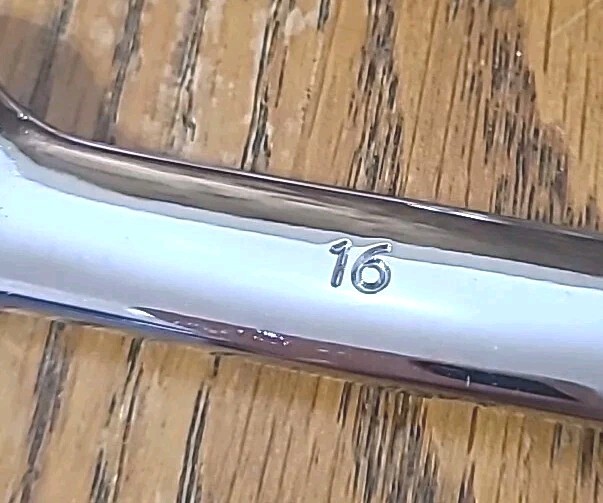 BlackHawk 16MM Full Polish 12 Point Combination Wrench BW-1116MP USA Made Tool