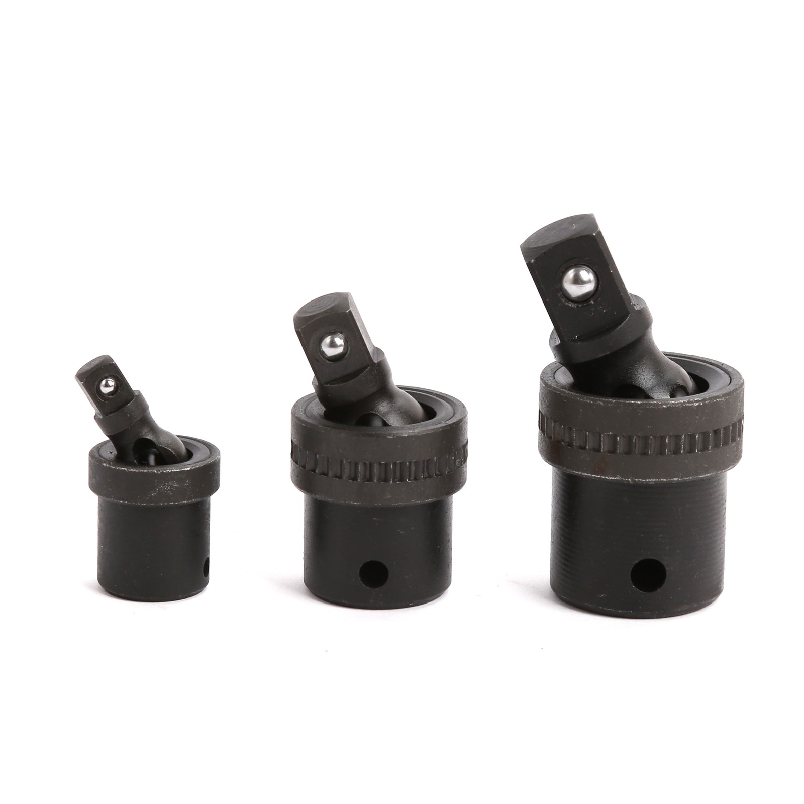 Universal 1/4″ 3/8″ 1/2″ Drive Premium Impact Joint Socket Set CrMo U-Joint 3pc
