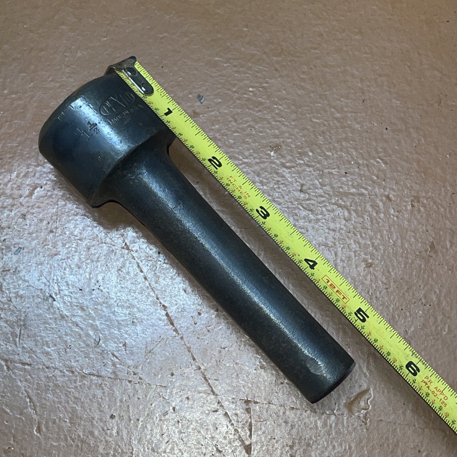 Vintage Pexto USA 1-1/2 Steel Worker Rivet Forming Tool Metal Work ???