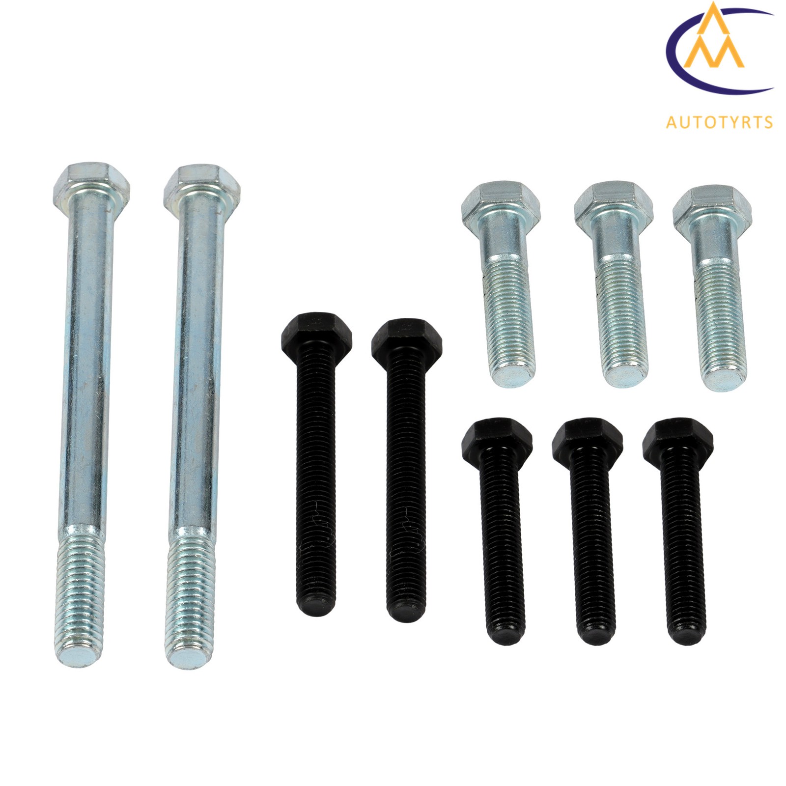 Steering Wheel Crankshaft Pulley Removal Set Harmonic Balancer Puller 46pcs