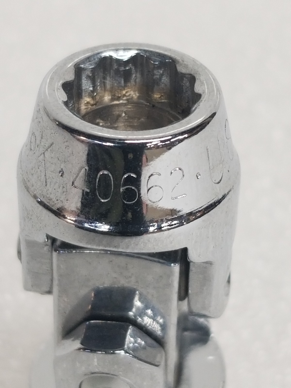 S-K 40662 Flex Socket 3/8″-Drive 12-Pt SuperKrome Finish Size-3/8″ Made in USA