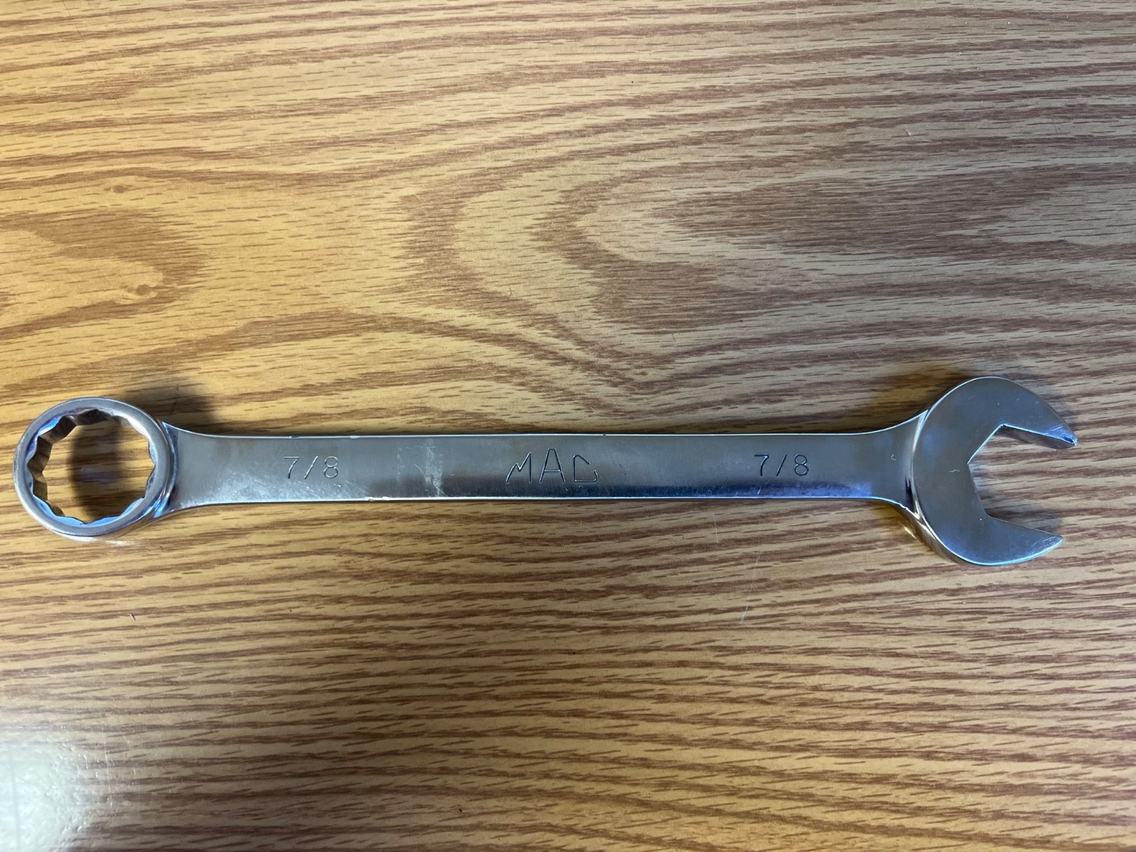 MAC TOOLS – CW28 – 7/8 COMBINATION WRENCH – 9.75″ LONG – LOC#243
