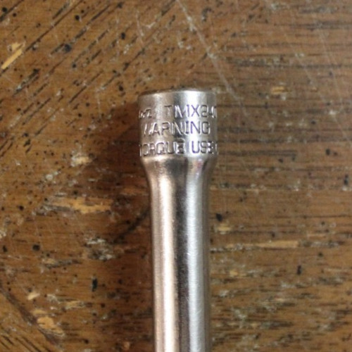 Snap-On Tools 1/4″ Drive 24″ Long Extension TMX240 USA