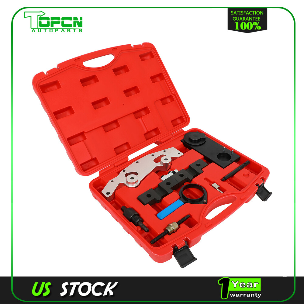 For BMW M52TU/M54/M56 Camshaft Alignment Double Vanos Timing Tool Kit Set + Case