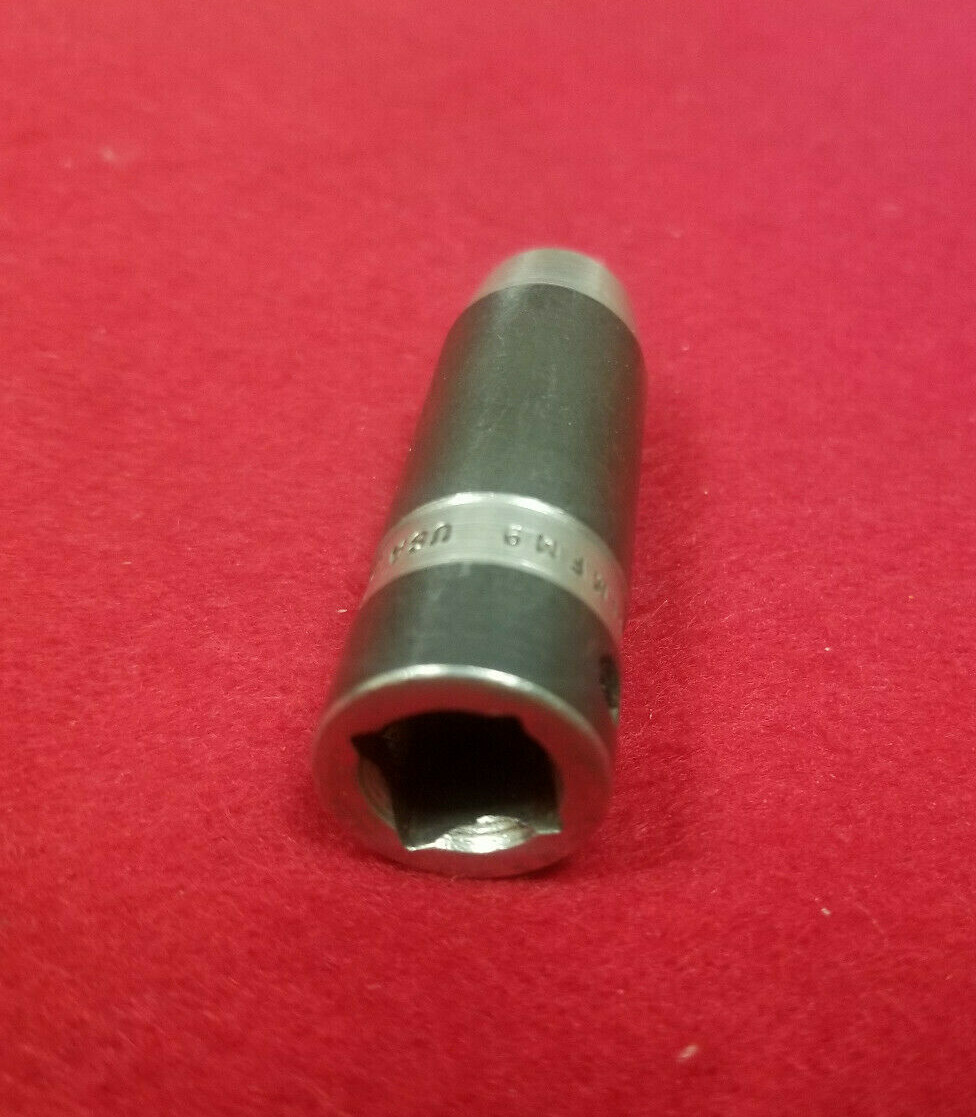 Snap-On Collectable 3/8″ Dr. 6pt 9mm Metric Deep Impact Socket SIMFM9 Two Tone