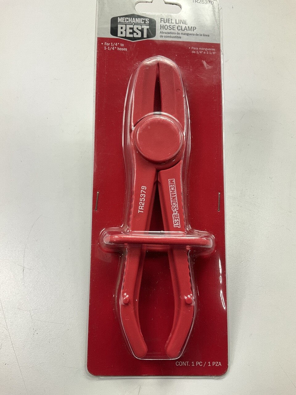 Mechanics Best TR25379 Fuel Line Hose Clamp Tool For 1/4″ To 1-1/4″ Hoses