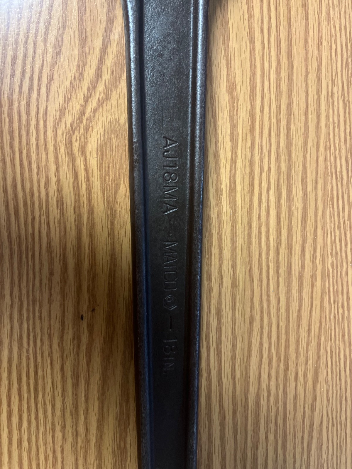 MATCO AJ18MA – 18″ ADJUSTABLE WRENCH – INDUSTRIAL FINISH – LOC#2