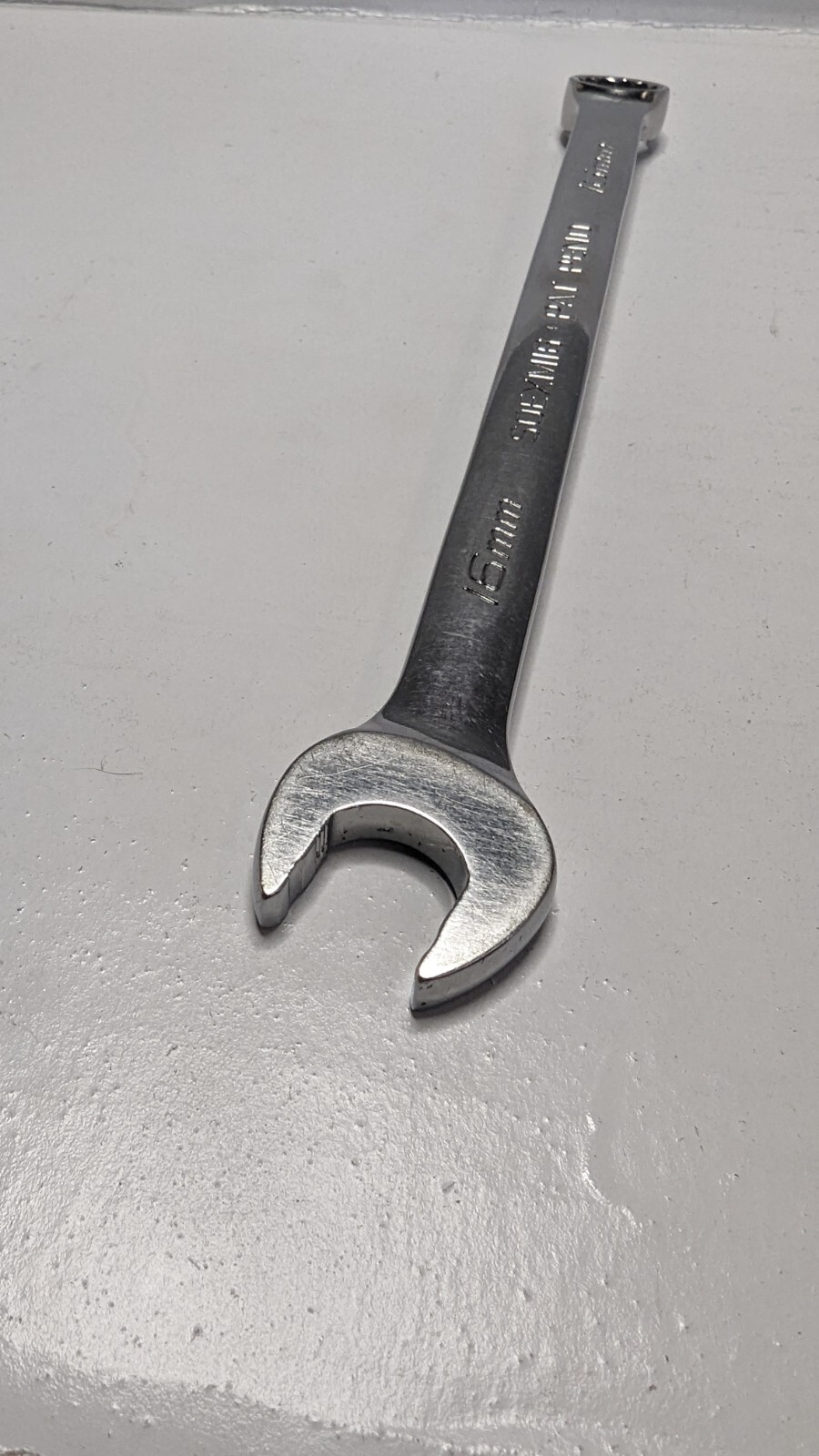 Snap-On SOEXM15 | 15 mm 12-Point Metric Flank Drive® Plus Combination Wrench