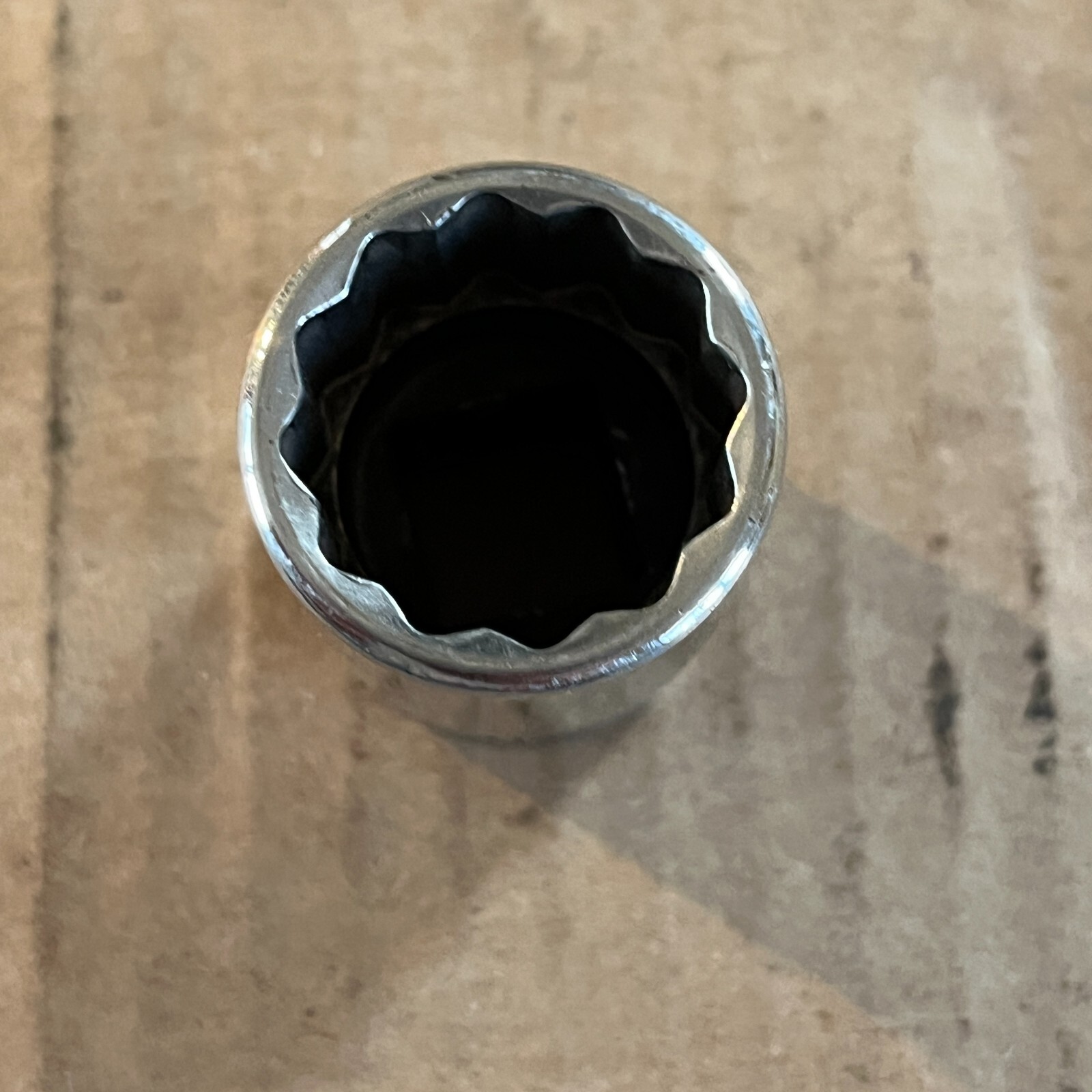 Snap-on 1/2″ Drive SAE 13/16″ Shallow 12-Point Socket SW261 Chrome USA