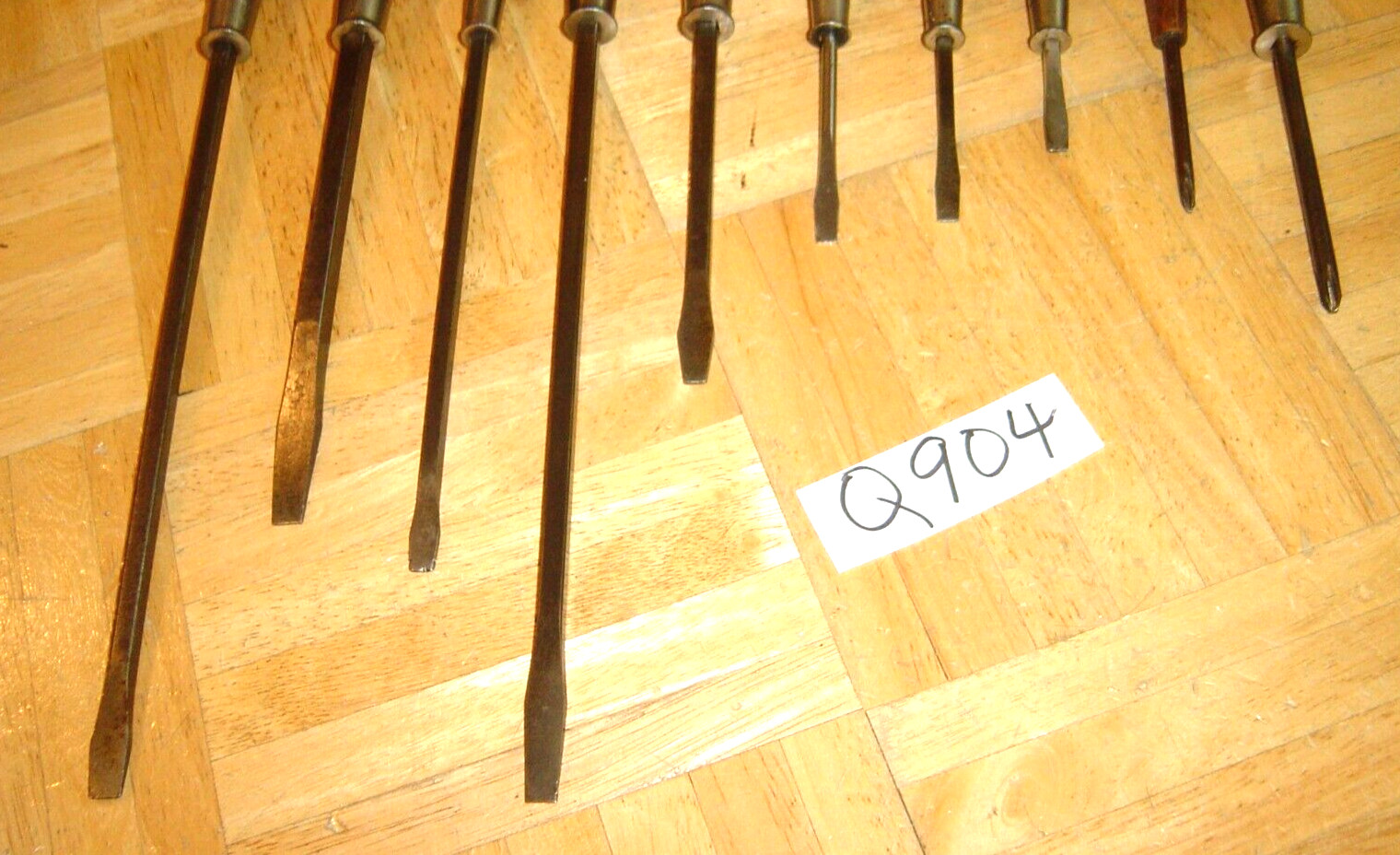 MAC TOOLS 10 PIECE WOODEN HANDLE MIXED SCREWDRIVER SET