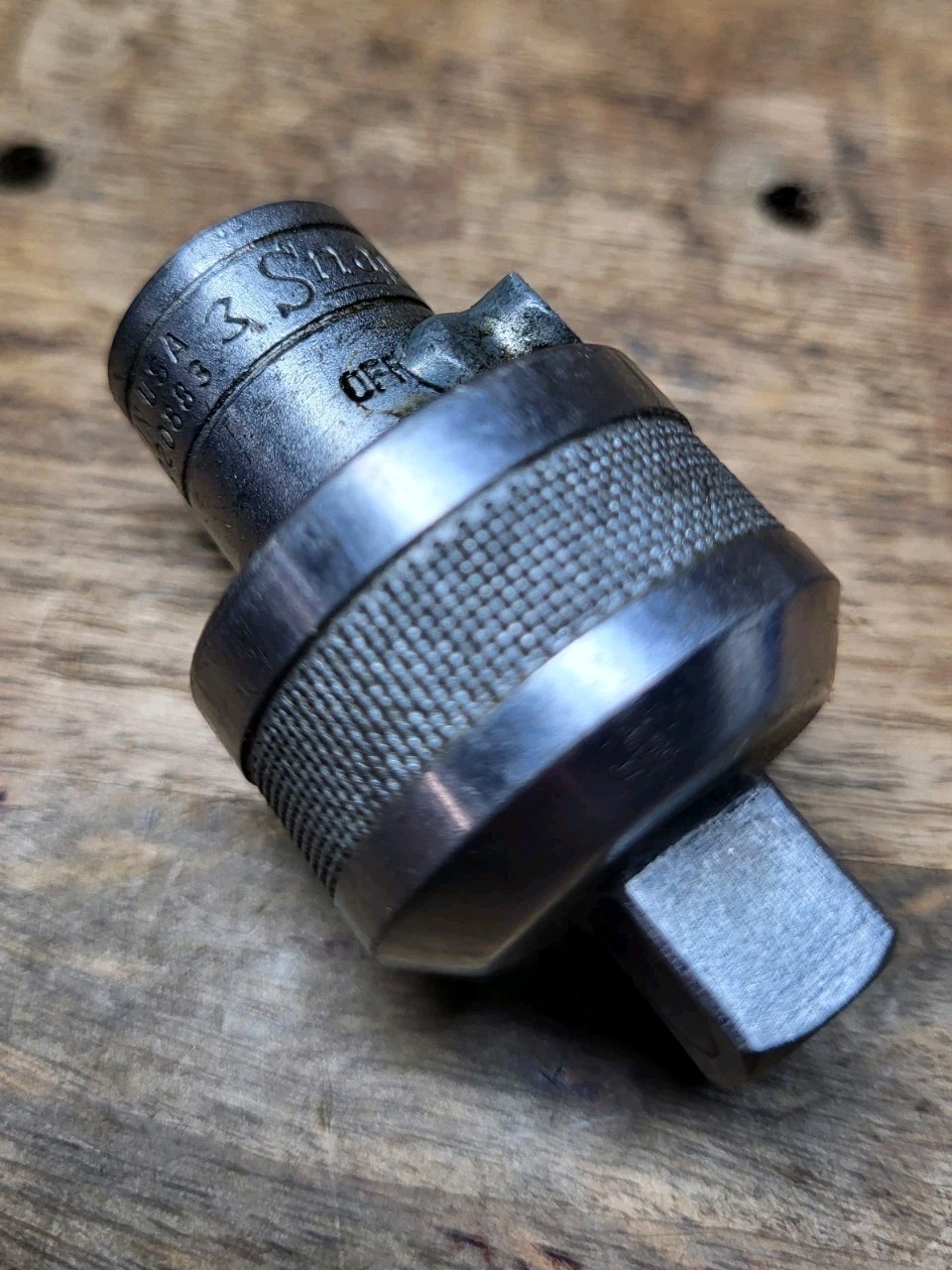 Vtg Snap On Tools F67B 3/8″ Drive Ratchet Adapter F-67-B ~ 1953 Date Code Nice