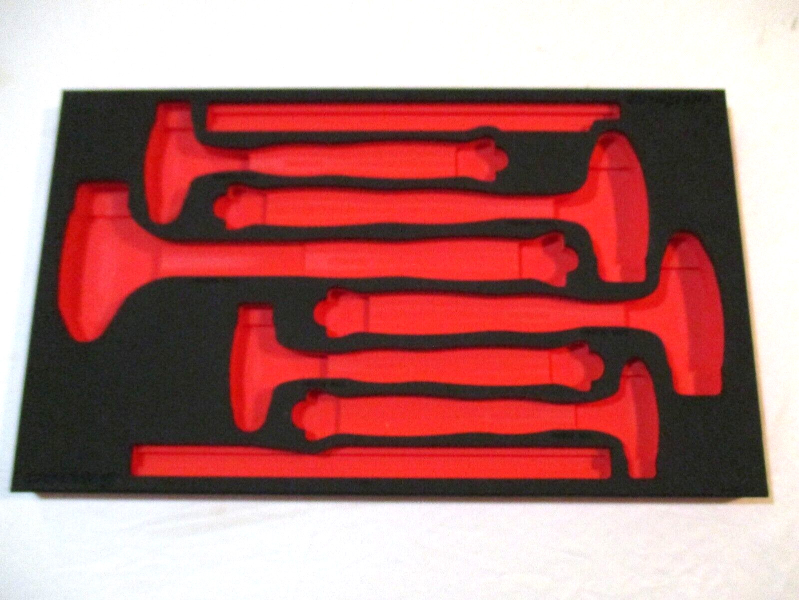New Snap-on™ Foam Tray Ball Peen Dead Blow Hammer Set HBBD6FR 8 16 24 32 40 56oz