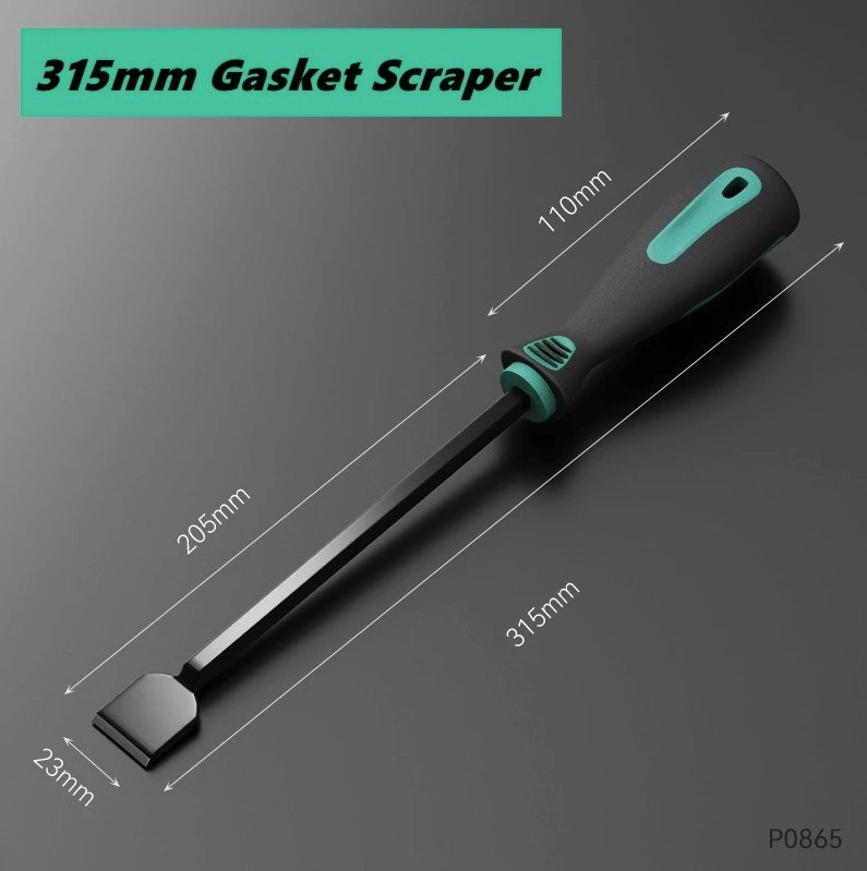 1pc Motorcycle Engine Gasket Scraper: Rust & Sealant Removal Cleaning Tool – NEW
