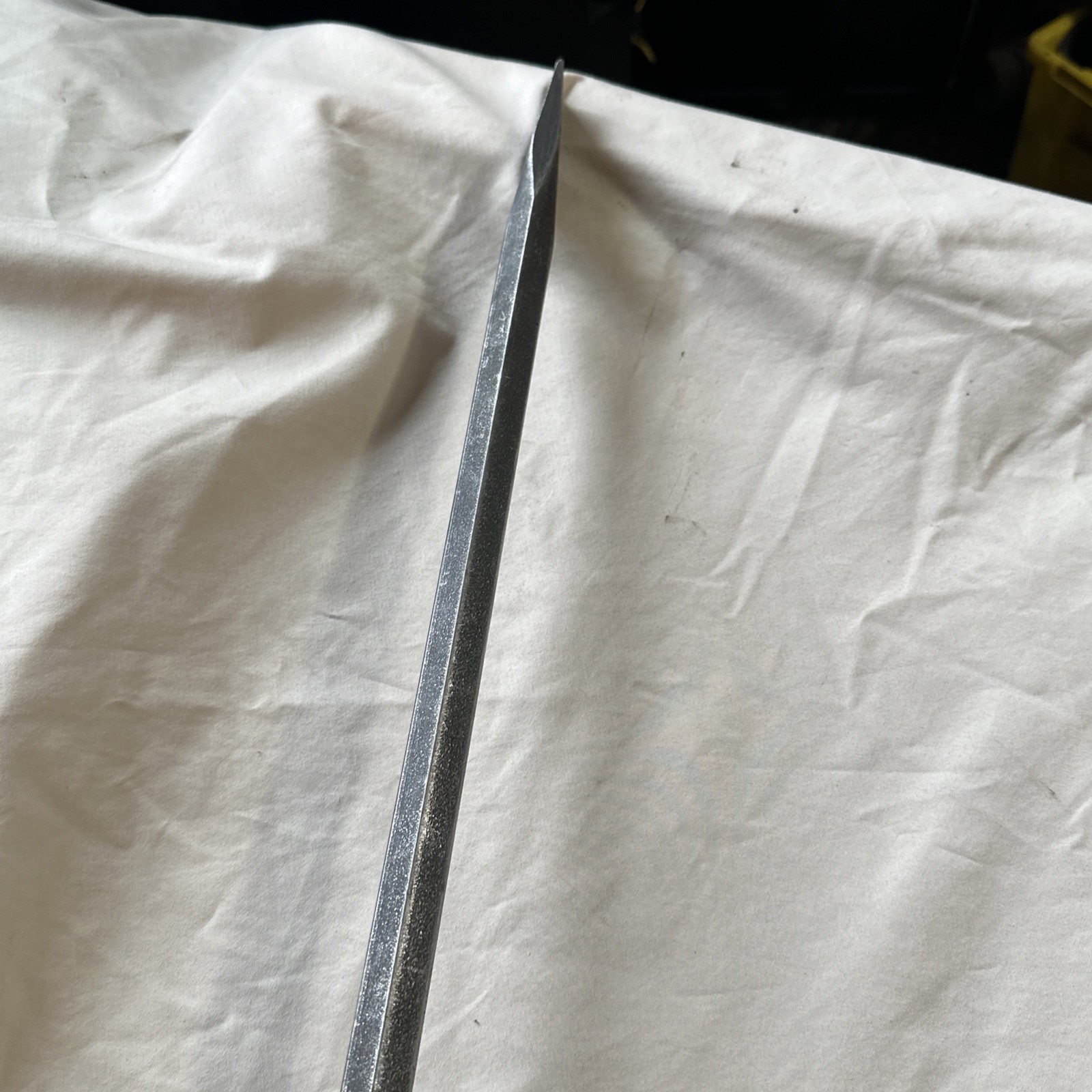 Vintage Old forge USA 7037 30 Inch Die Setter Pry Bar Mechanics Tool Oldforge