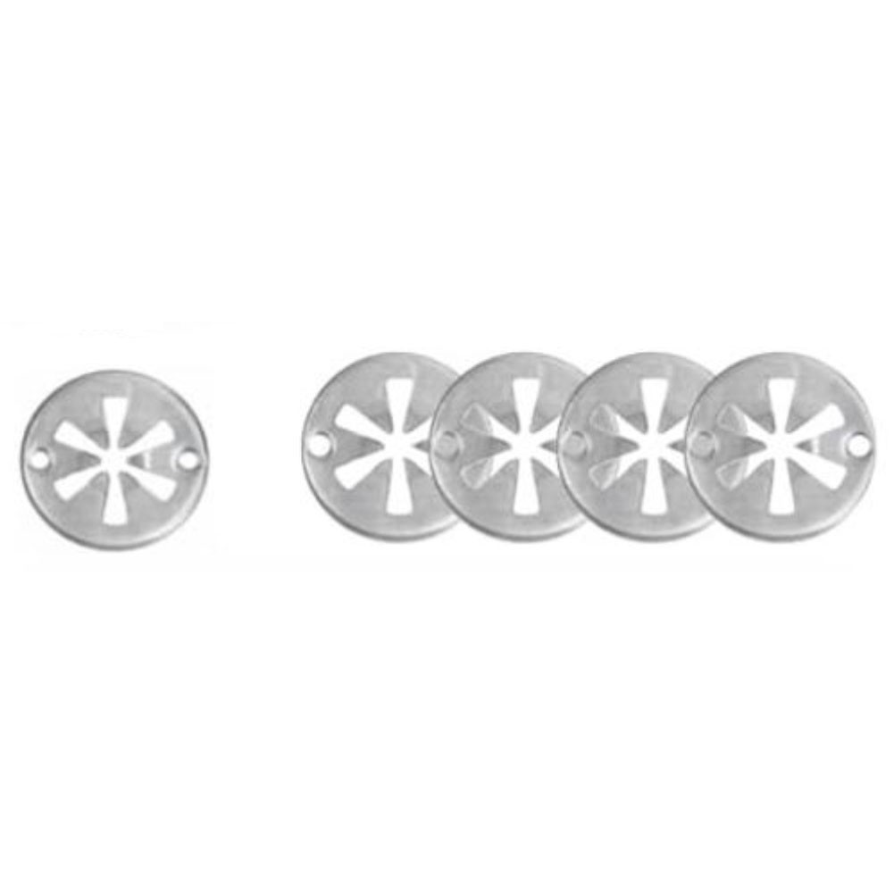 For Car Heat Shield Repair Kit 25 Pieces 30mm Washers 50mm Plates and Nuts Kit