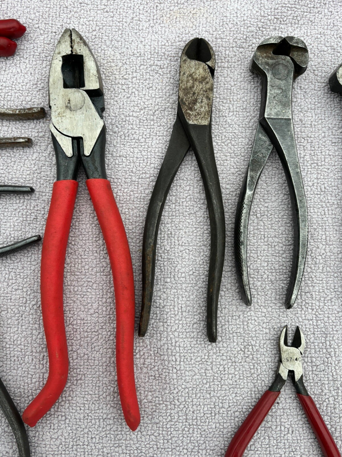 Snap On Pliers Pexto Crescent Utica Klein Blue Point Channellock Tool Lot Of 13