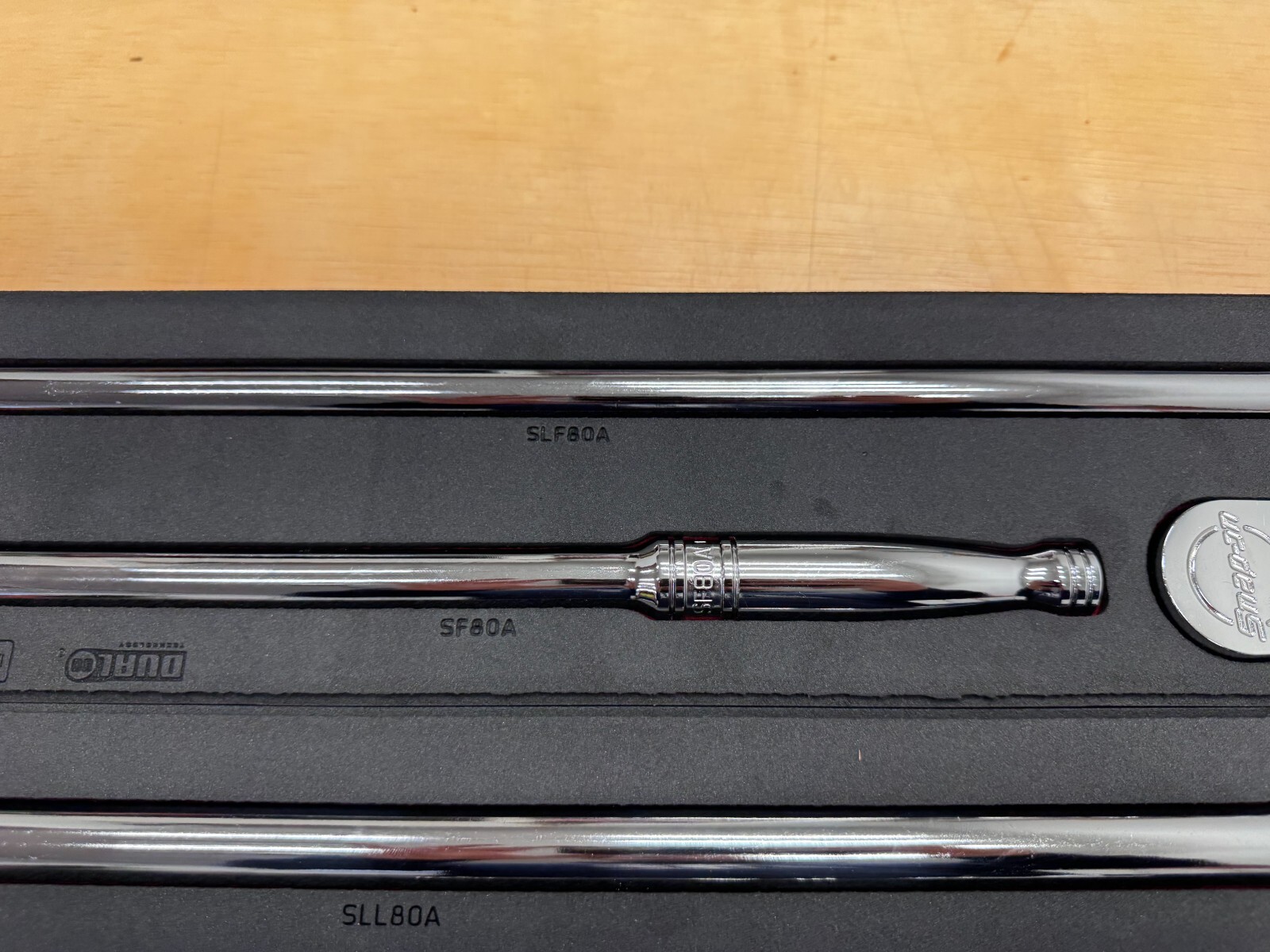 Snap-on Tools USA NEW 6pc 1/2″ Drive Chrome Fixed & Flex Head Ratchet Foam Sets