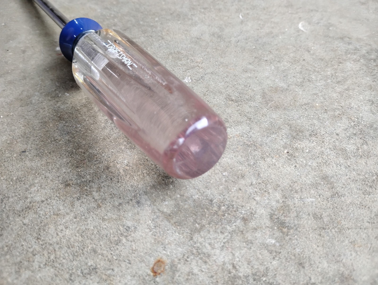 Craftsman Clear Handle No 3 Phillips Screwdriver No 41303