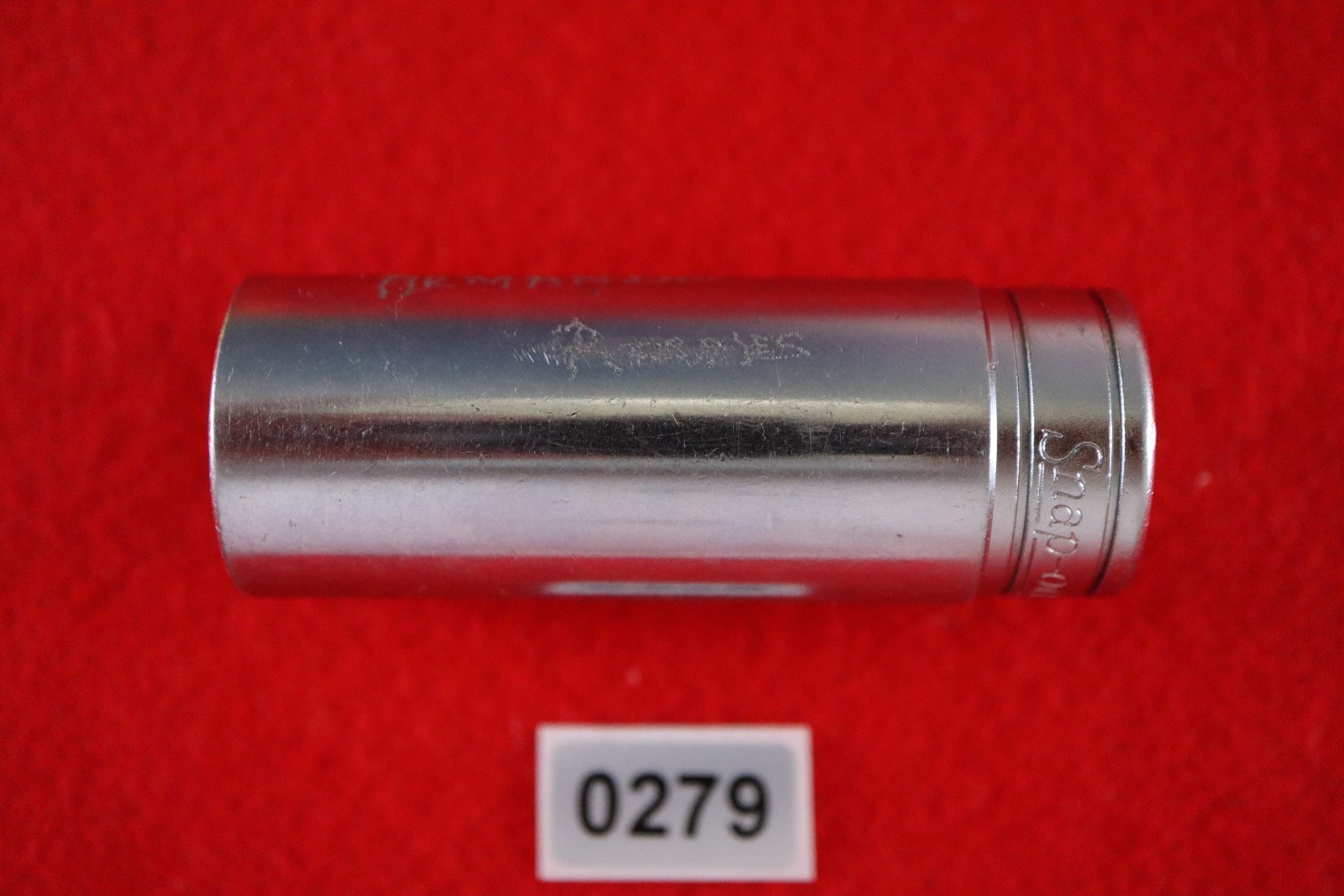 Snap On Tools SFS241 3/4″ Deep Socket 3/8″ Drive 6pt W/ Owner’s Marks. Lot 279