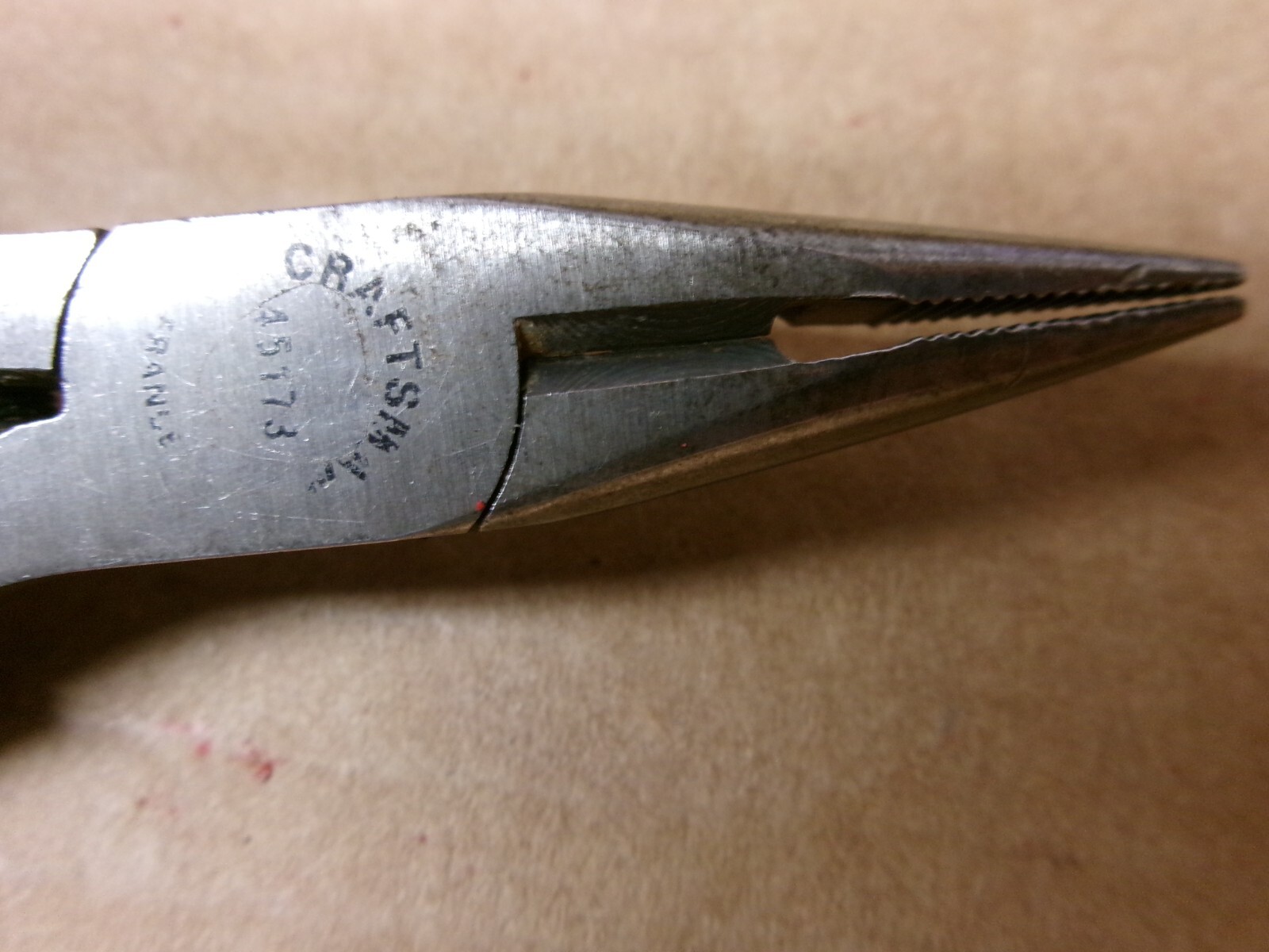 Craftsman France 5″ Spring Loaded Long Nose Pliers No 45173