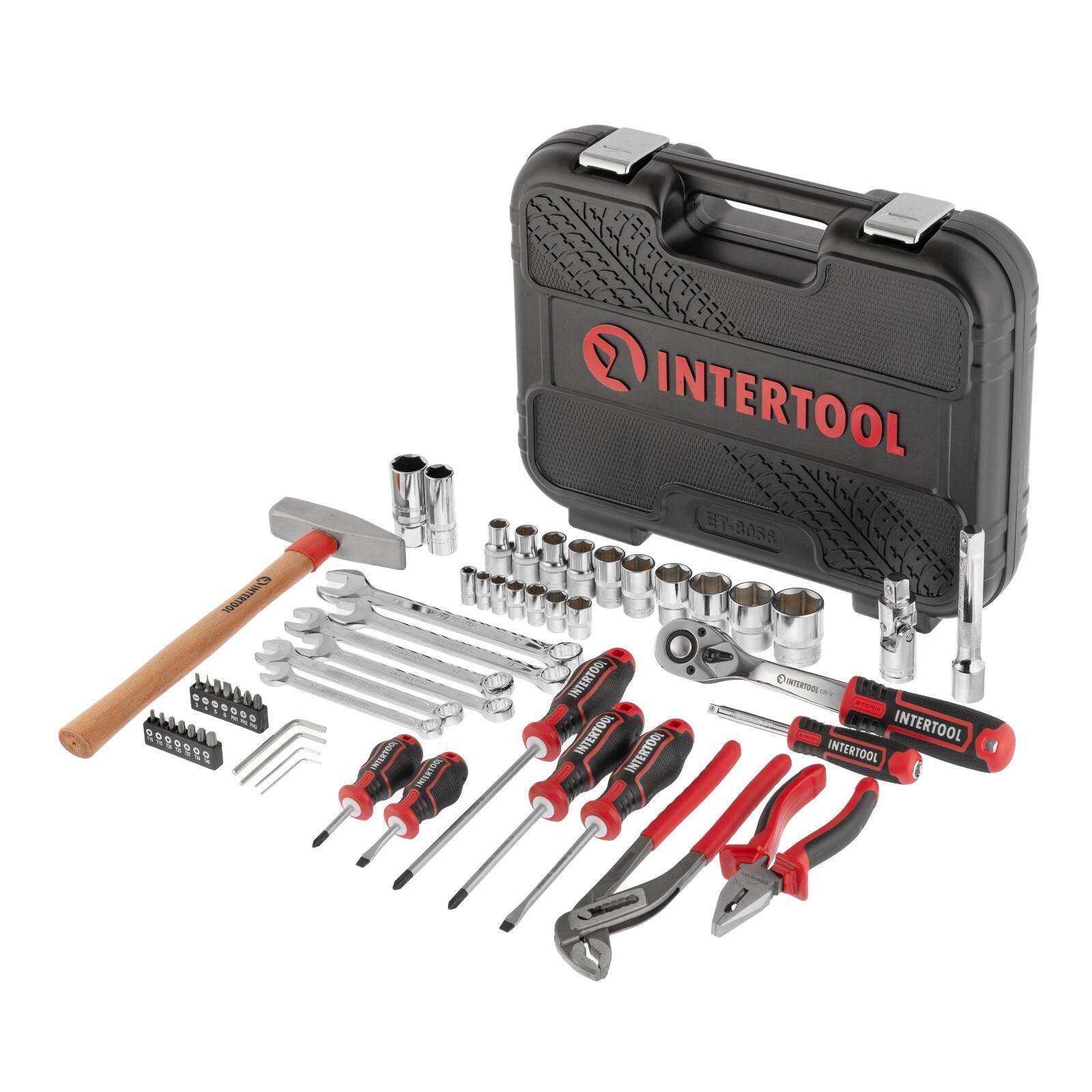 INTERTOOL 56pc Mechanics Tool Set ET08-8056
