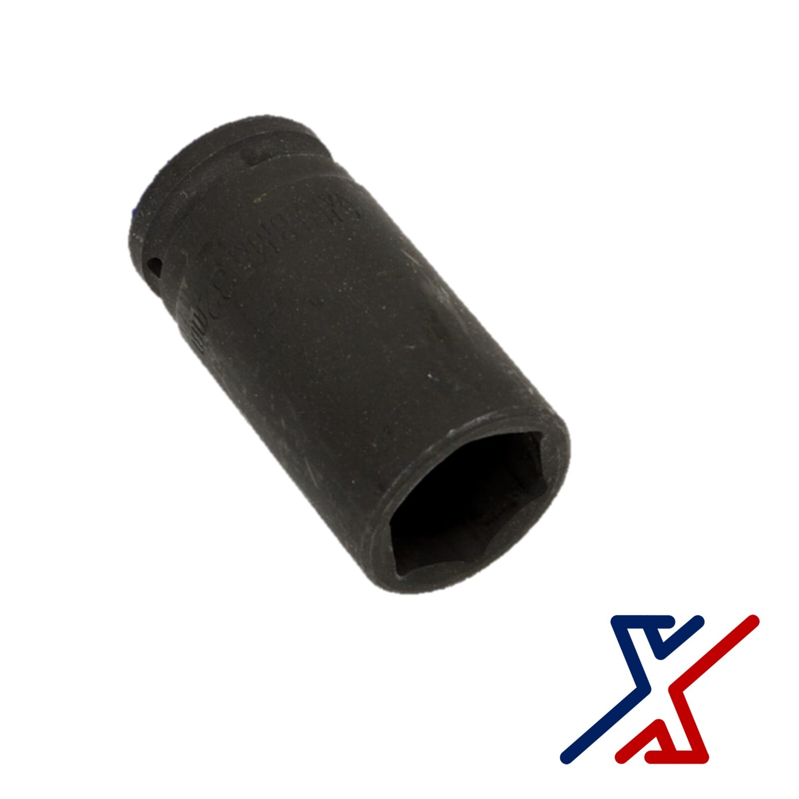 1-1/8″ x 1/2″ Drive, 6 Point Deep Impact Socket, Spindle Axle Nut by X1 Tools