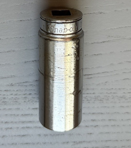 Snap-On #SFS241 3/4″ Chrome Deep Socket 3/8″ Drive 6PT USA Cosmetic Damage