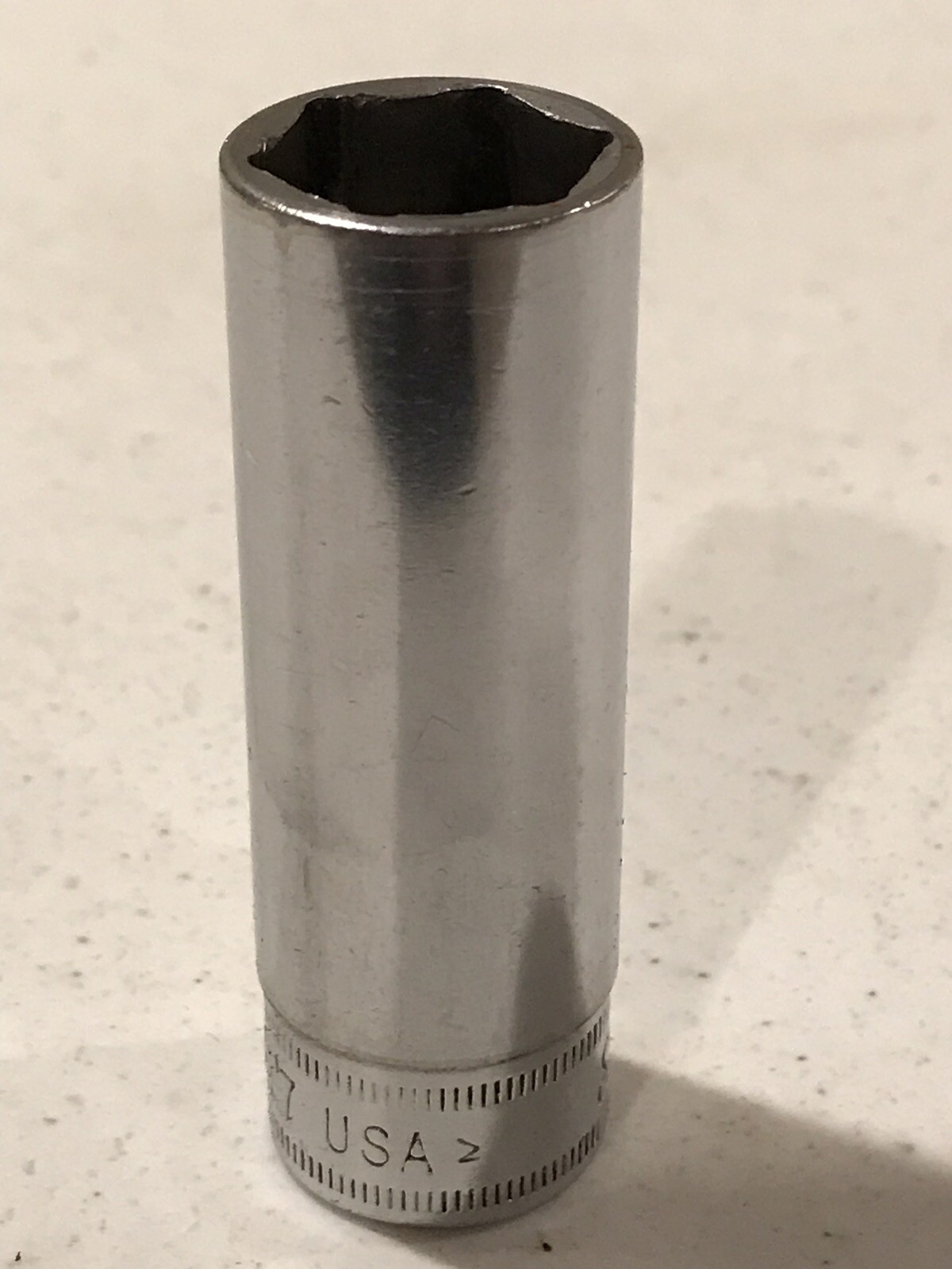 Snap-On SFSM17, 17mm, 3/8″ Drive, 6 Point, Deep Socket USA