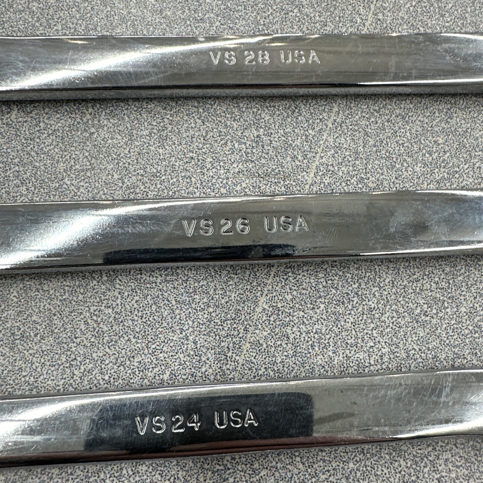 Snap On Four Way Angle Head Open End Wrench Set 10 Piece 3/8” To 1 1/8” Read