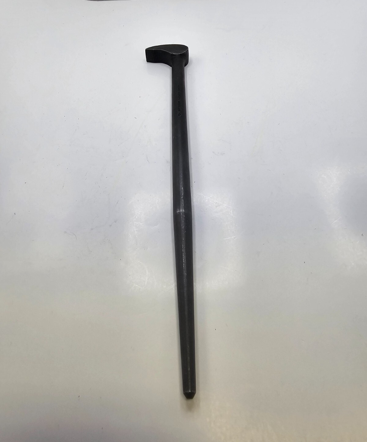 PROTO J2126 12 Inches Rolling Head Pry Bar w/ Point End Hex Straight Tapered Tip