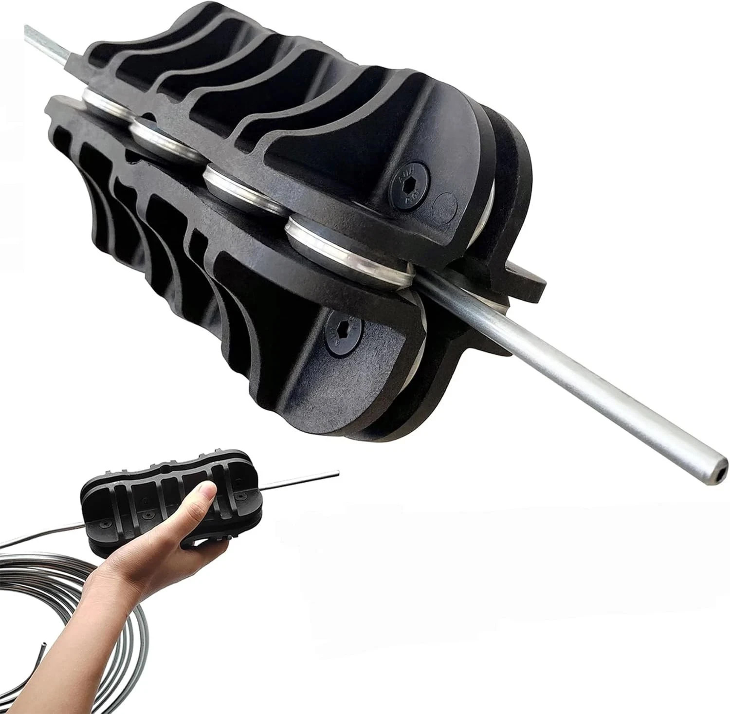 3/16 Inch Handheld Tubing Straightener, Tube Straightening Tool for Brake Lin…
