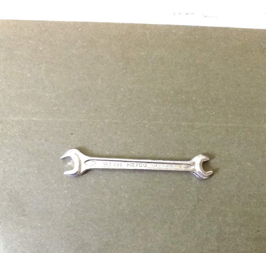 1 Mercedes Heyco Open End Wrench 8mm 10mm DIN895 280sL Pagoda w 113 w 107 w 111