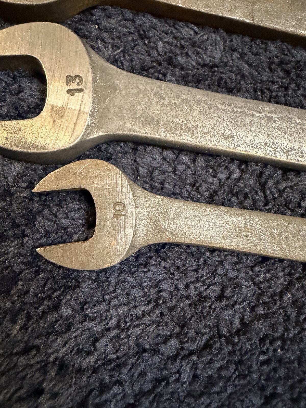 Snap-on 5 Piece Combination Wrench Set, GOEX See description for sizes. USED