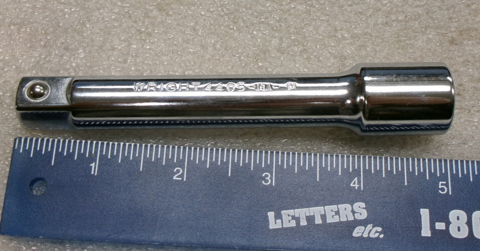 WRIGHT TOOL 5″ EXTNSION 1/2″ DRIVE #4405 NEW USA #339E