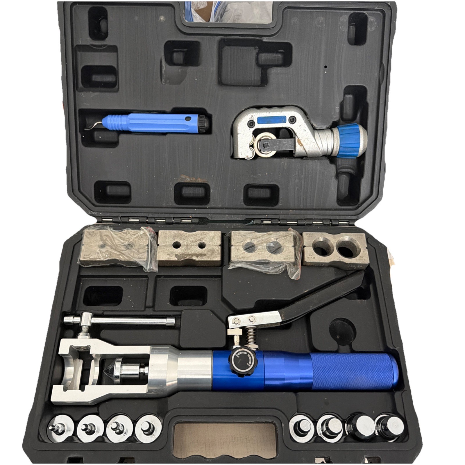 WK-400 Universal Hydraulic Expander And Flaring Tool Accurate Pipe Fuel Line Set