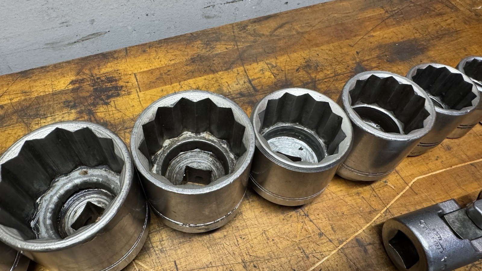 Williams 3/4″ Drive Socket Set 1-1/16” To 2-3/8” Heavy Duty Industrial Set