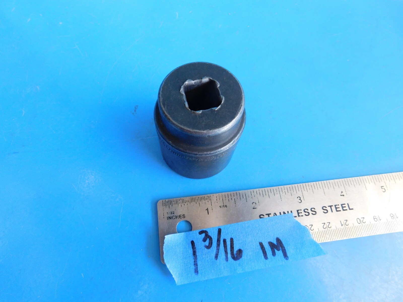 USED, SNAP ON » 1-3/16 IN. » SHORT IMPACT SOCKET » 1/2 IN. DR.»PART #IM380