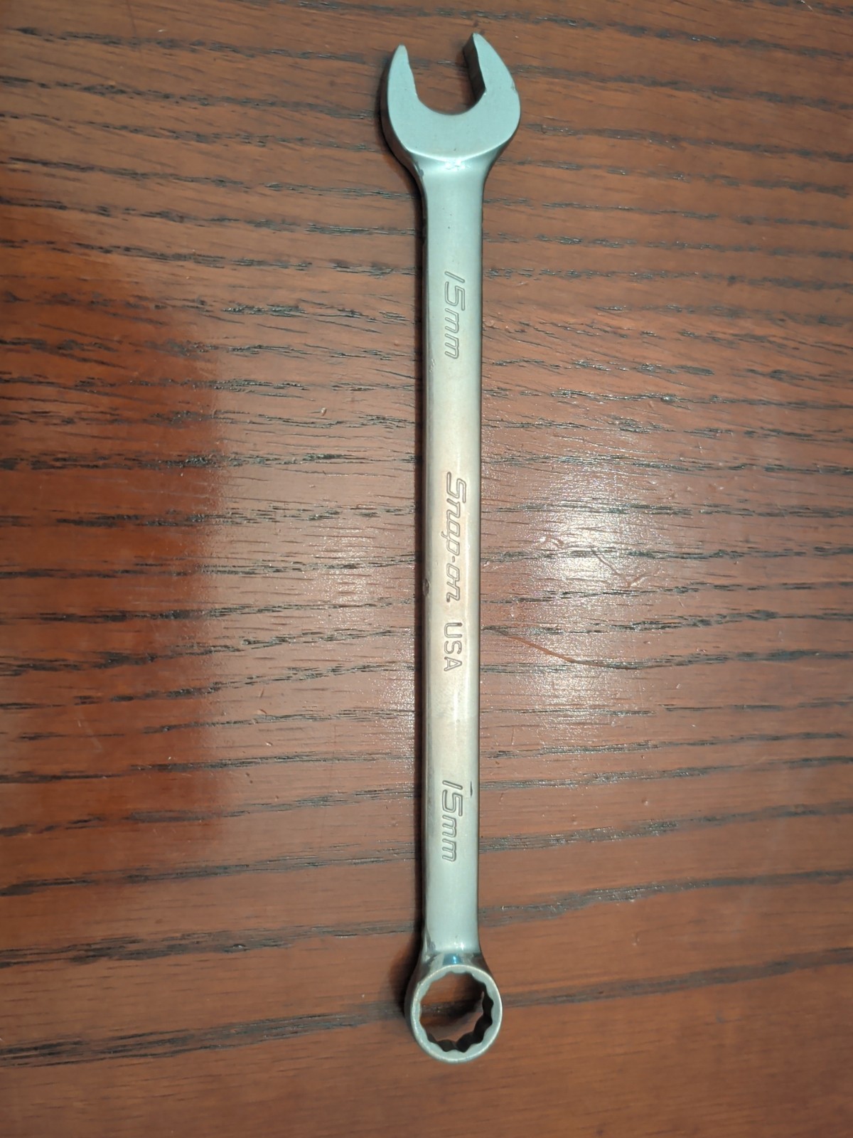 Snap-on Tools USA 15mm Metric Flank Drive PLUS Combination Wrench SOEXM15