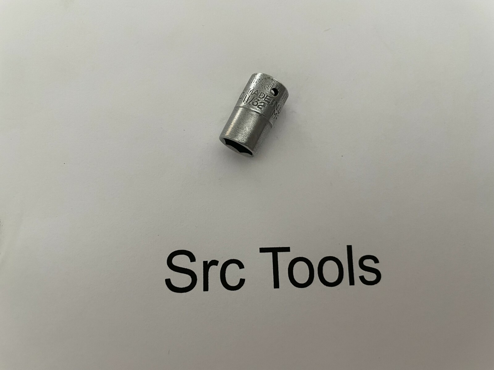 *RARE 1942* Snap-On Tools USA 9/32″ Drv 11/32″ SAE 6pt Midget Chrome Socket M-11