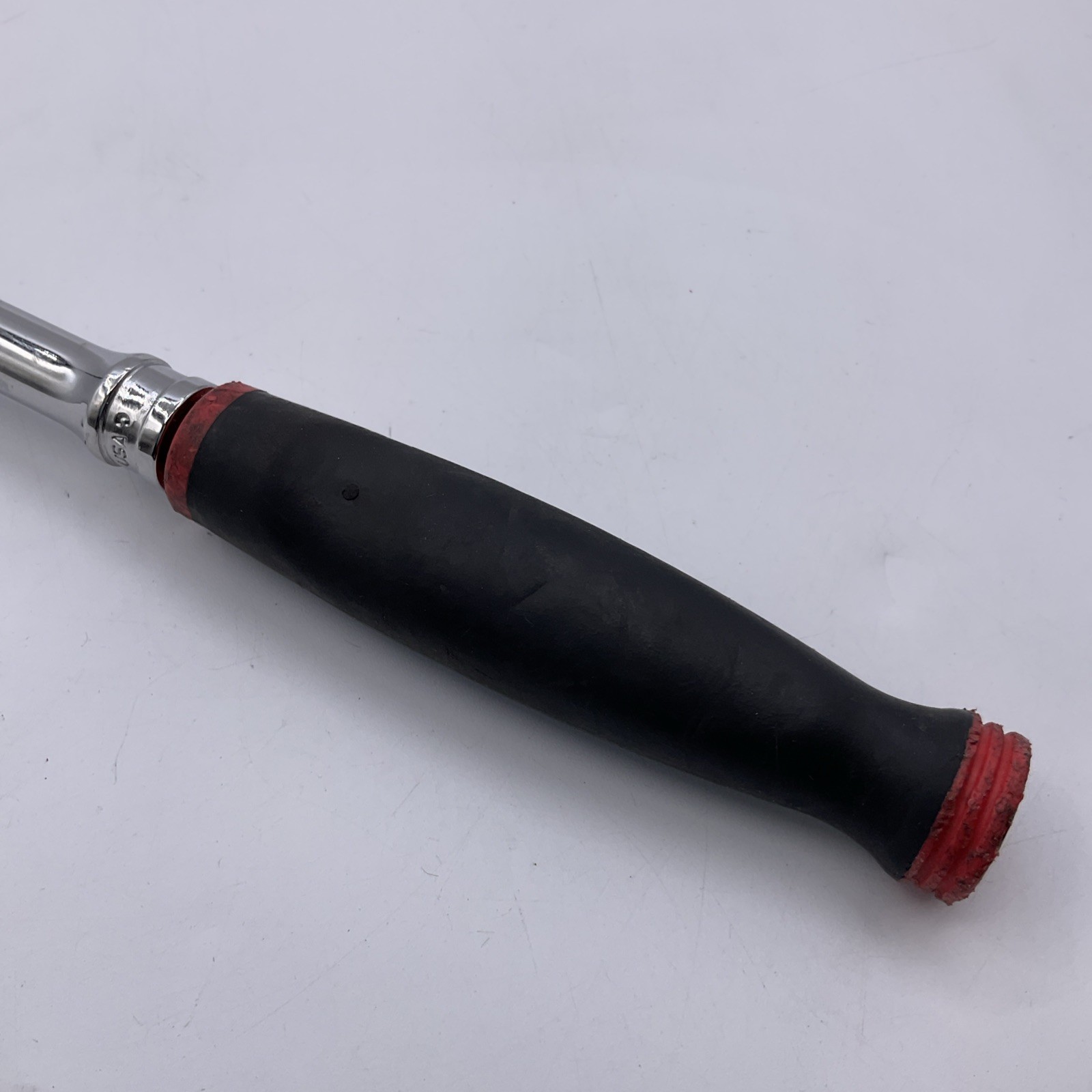Snap-On FHLL80 3/8″ Drive Extra Long Soft Grip Flex Head Ratchet USA Chrome