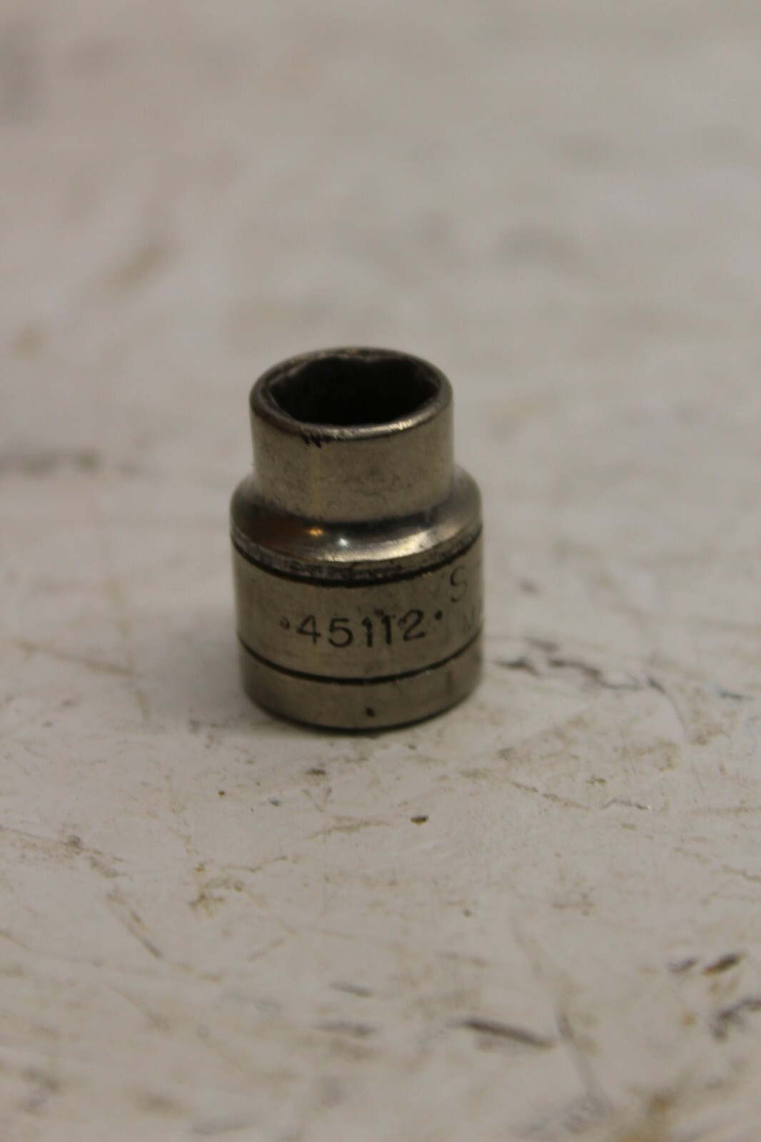 S-K Tools USA 45112 3/8in 3/8” Dr 6 Pt Standard Socket Vintage